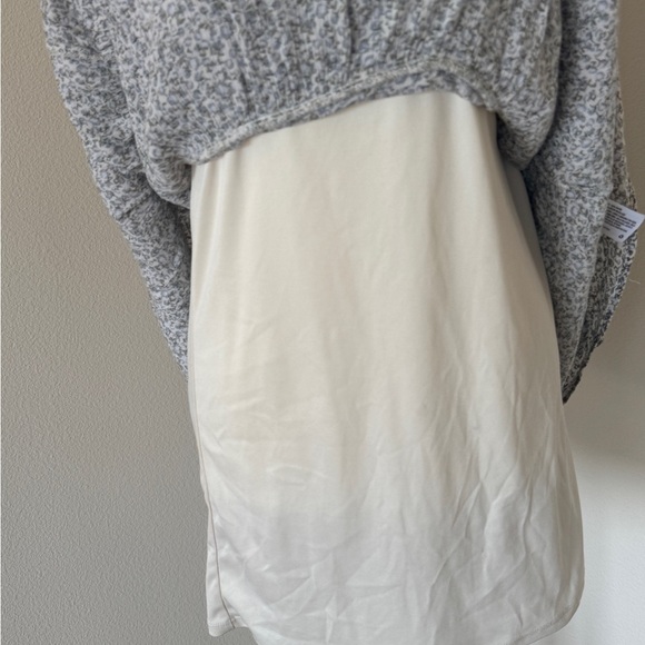 Floral Long Sleeve Dress - Gray from target - Picture 10 of 10